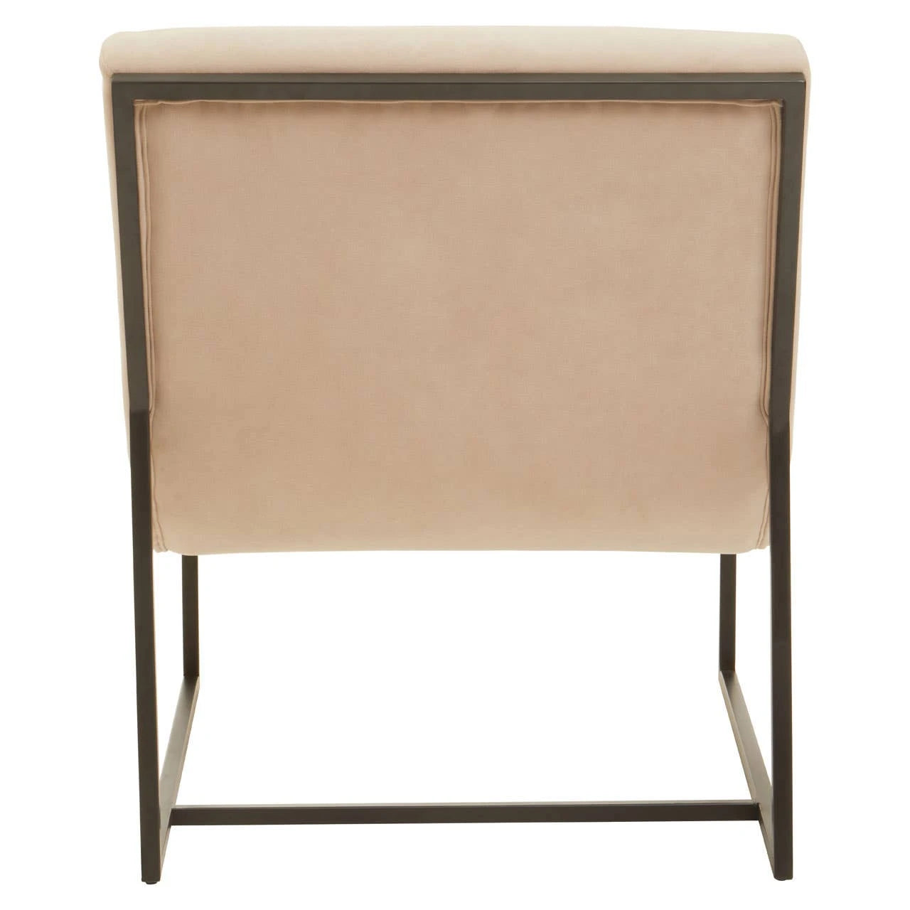 Vogue Ivory Velvet Lounge Chair
