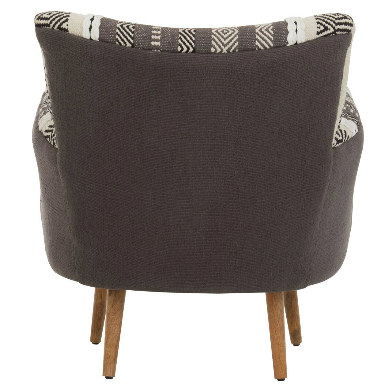 Cefena Grey And White Chair