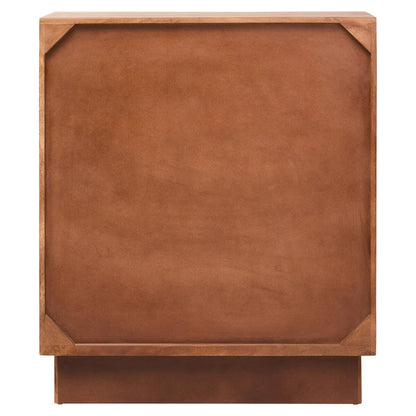 Sangar Two Door Mango Wood Carved Cabinet