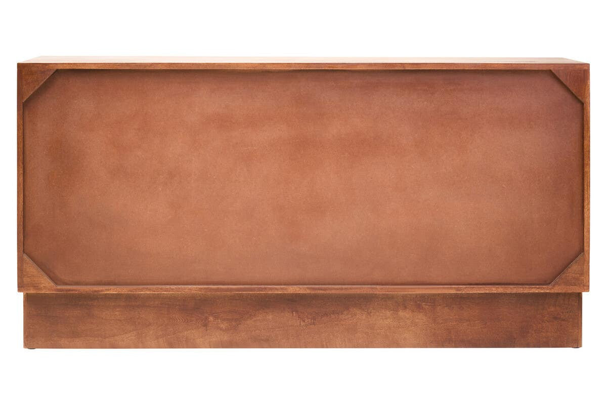 Siva Four Door Mango Wood Hammered Sideboard