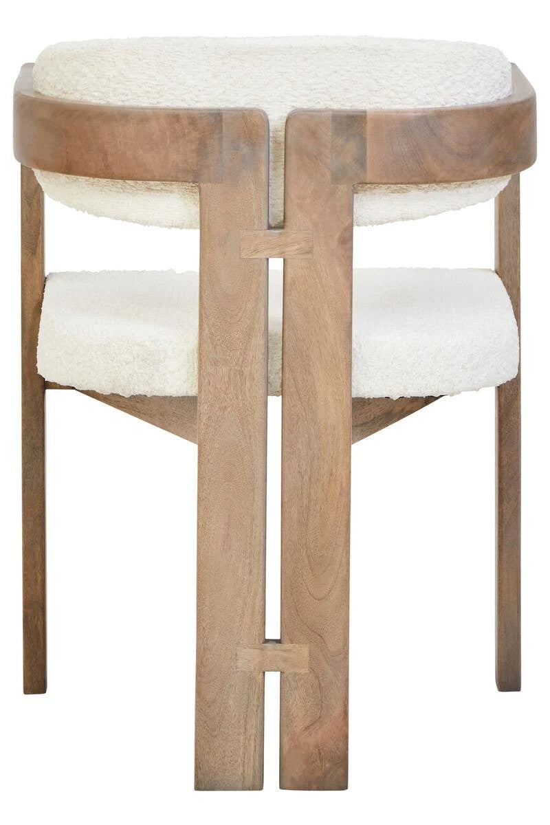 Torello Grey Mango Wood Chair