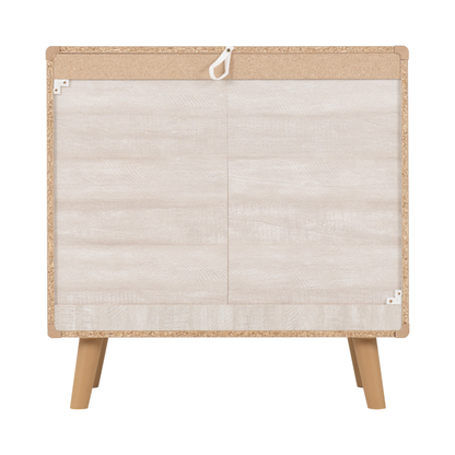 Dixie 3 Drawer Chest – Dusty Grey/White, Stylish Bedroom Storage