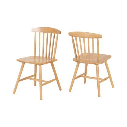 Emery Extending Dining Set with 4 Chairs - Natural Oak Effect