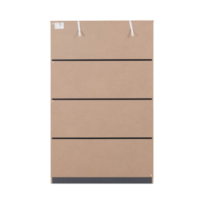 Dakota 3 Door Wardrobe – Dark Grey