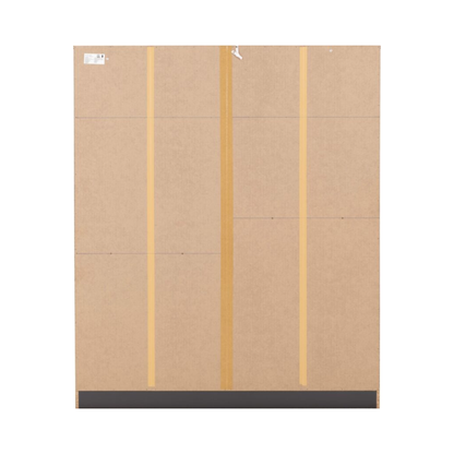 Malvern 4 Door Wardrobe – Grey | Modern Bedroom Storage