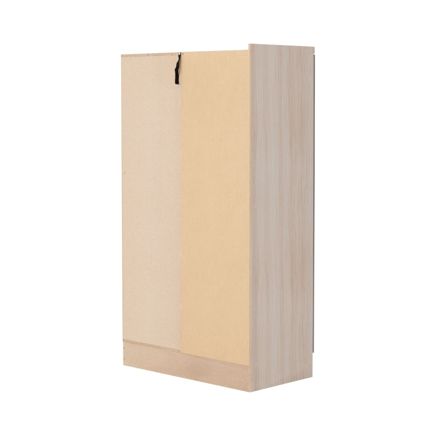 Nevada 2 Door Corner Wardrobe – Grey Gloss & Oak