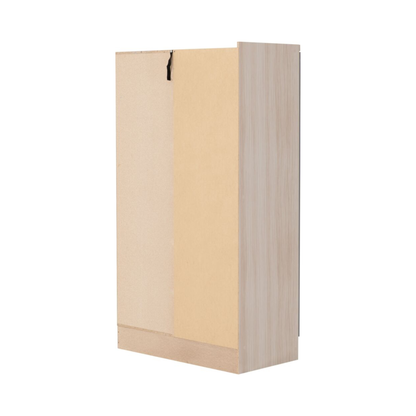Nevada 2 Door Corner Wardrobe – Grey Gloss & Oak