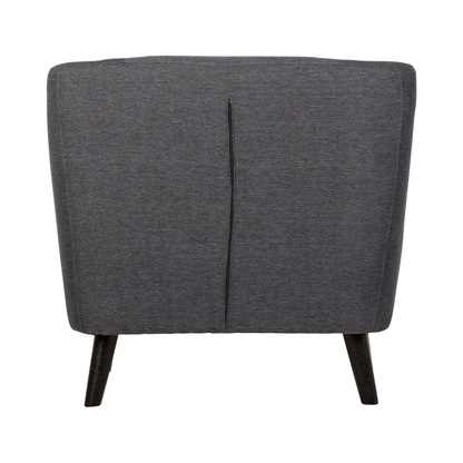 Ashley 1 Seater Sofa - Dark Grey