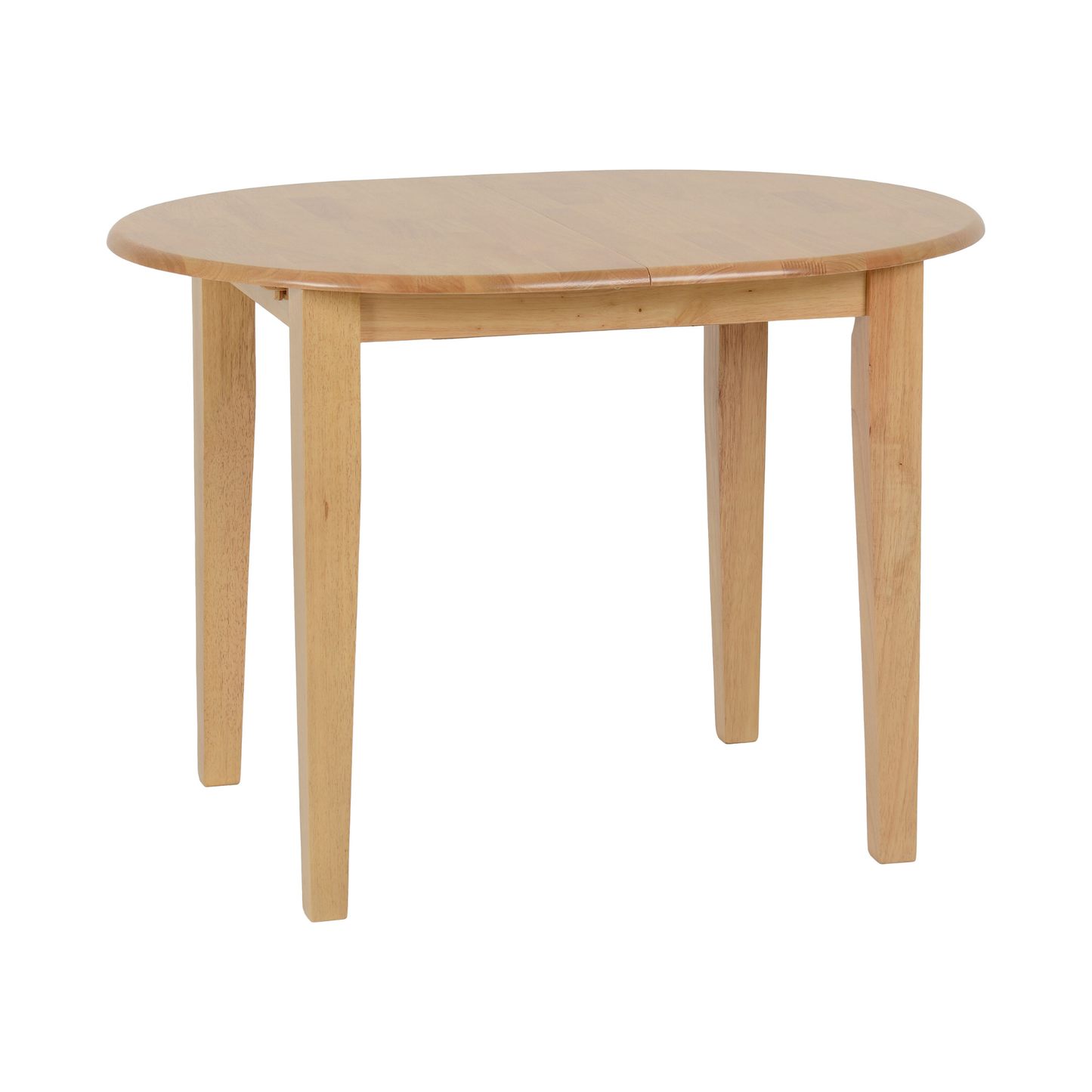 Oxford Extending Dining Set - Oak/Mink Microsuede (4 Chairs)