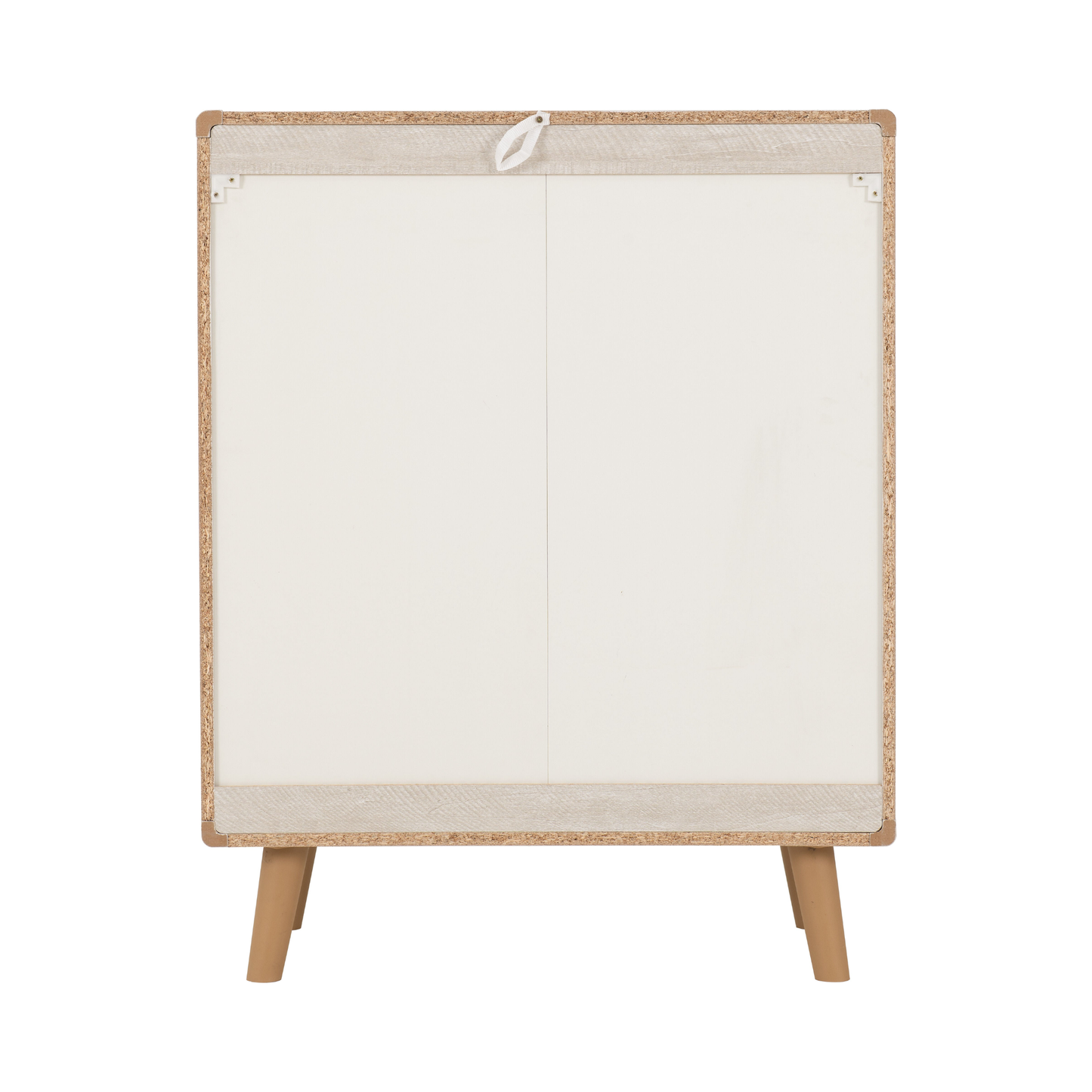 Dixie 4 Drawer Chest – Dusty Grey/White, Modern Bedroom Storage