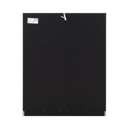 Malvern 3+2 Drawer Chest – Black, Stylish Storage Solution