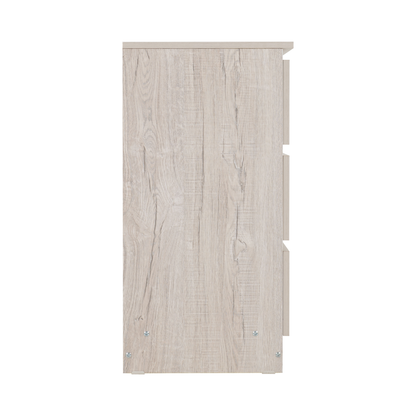 Malvern 3 Drawer Chest – Urban Snow, Stylish Bedroom Storage