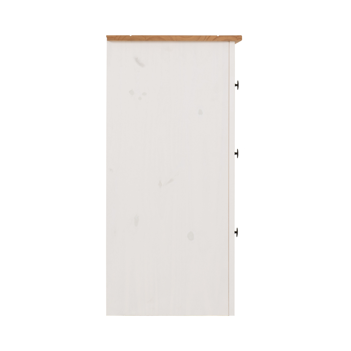Panama 2+2 Drawer Chest - White/Natural Wax