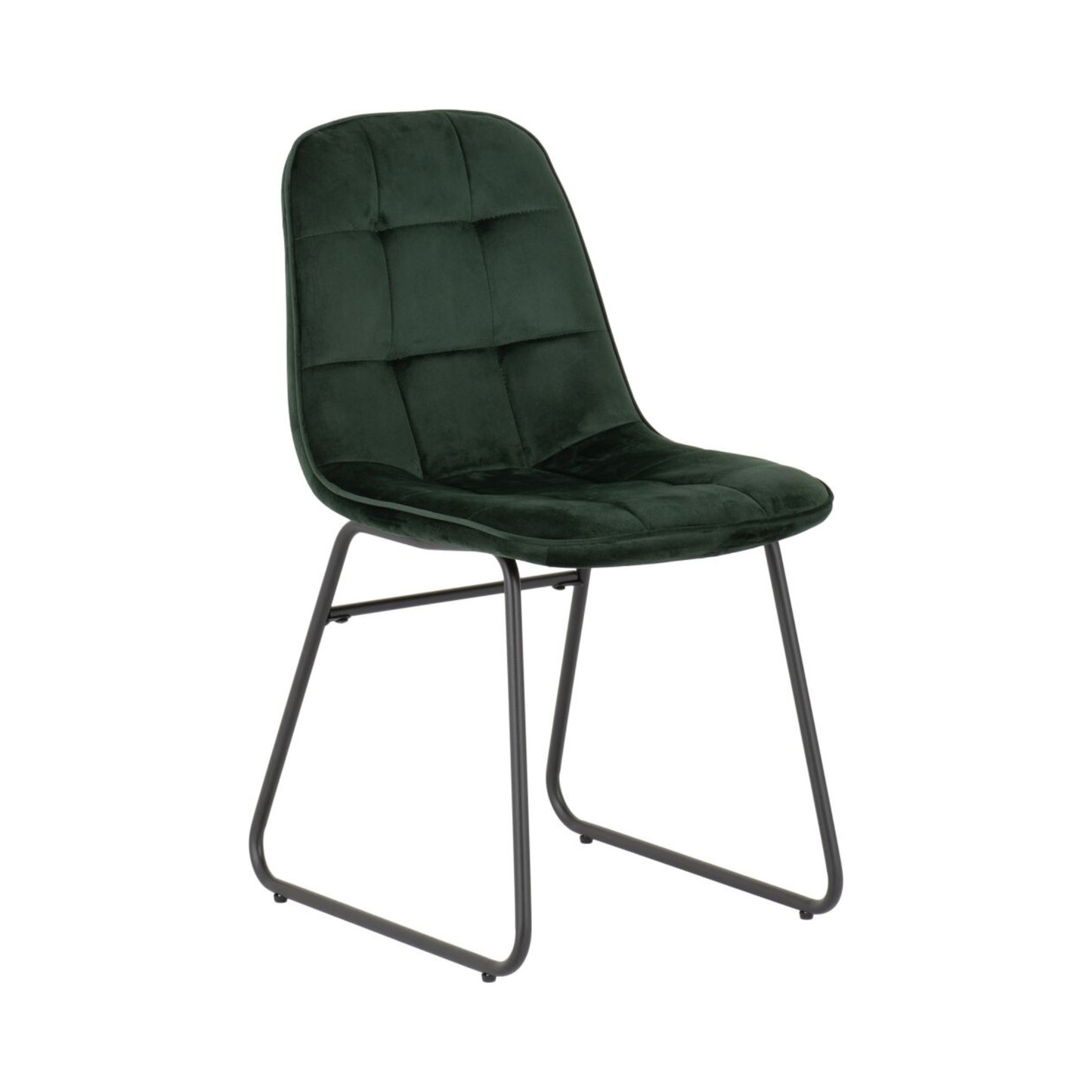 Lukas Dining Chair - Emerald Green Velvet (Set of 2)