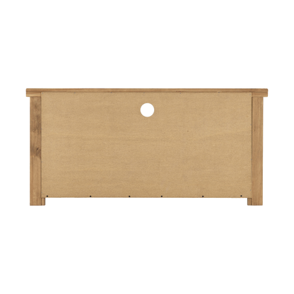 Tortilla TV Unit - Distressed Waxed Pine - Plywood & Pine