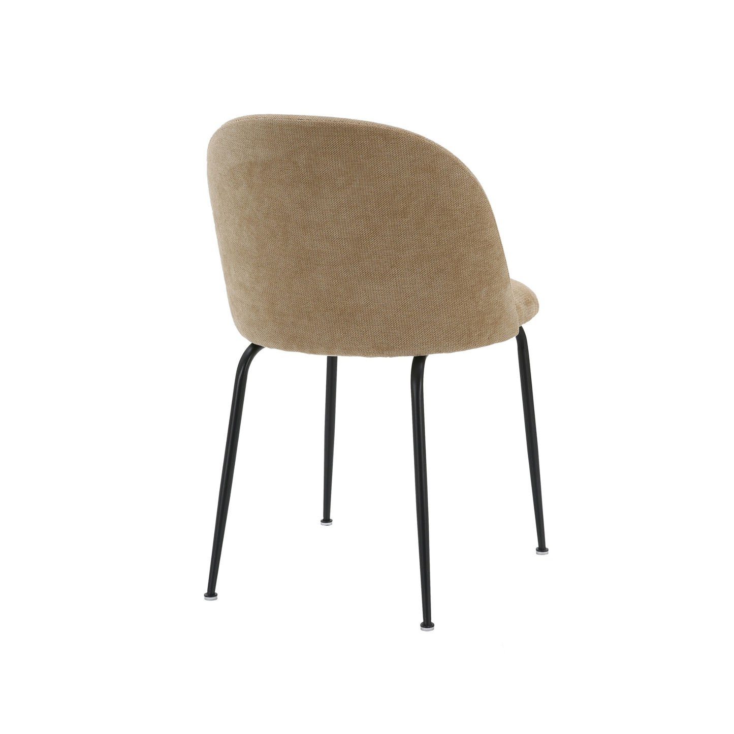 Freya Pack of 2 Flaxen Fabric Dining Chairs