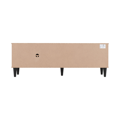 Tessa TV Cabinet - Natural Oak Effect - Composite & MDF