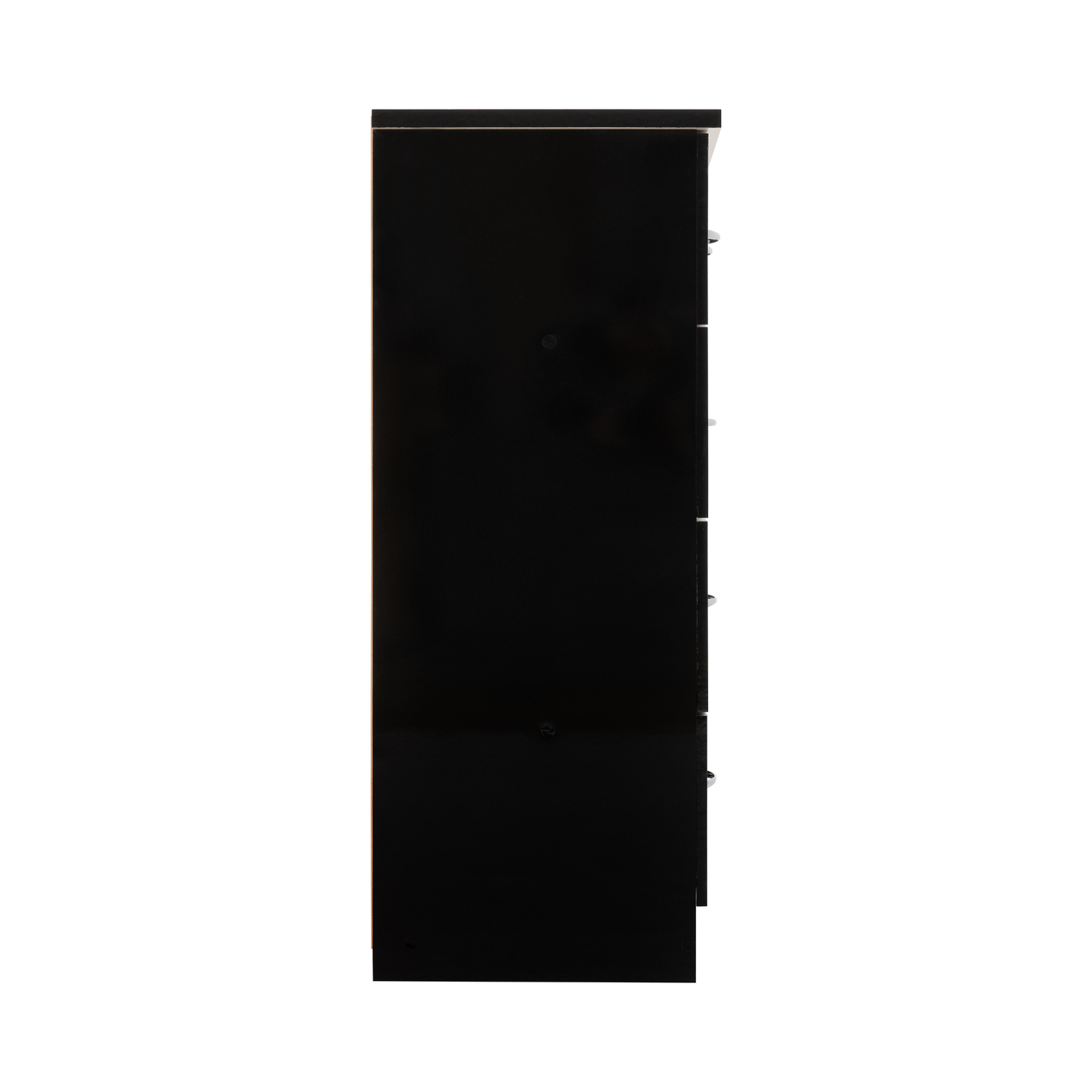 Nevada 3+2 Drawer Chest - Black Gloss