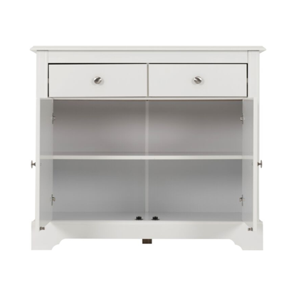 Stratford 2 Door 2 Drawer Sideboard – White