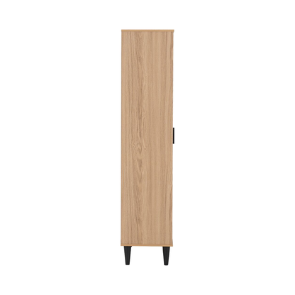 Tessa 1 Door 2 Drawer Bookcase Unit – Natural Oak Storage