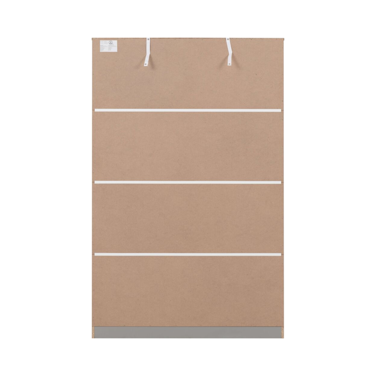 Dakota 3 Door Wardrobe – Light Grey