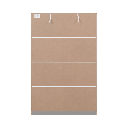 Dakota 3 Door Wardrobe – Light Grey