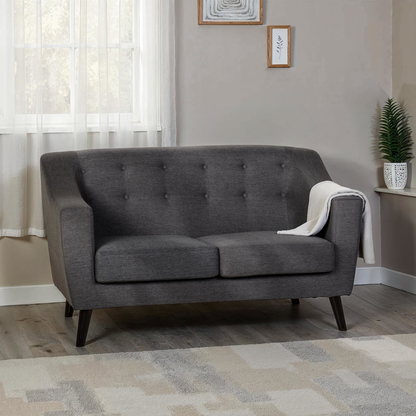 Ashley 2 Seater Sofa - Dark Grey