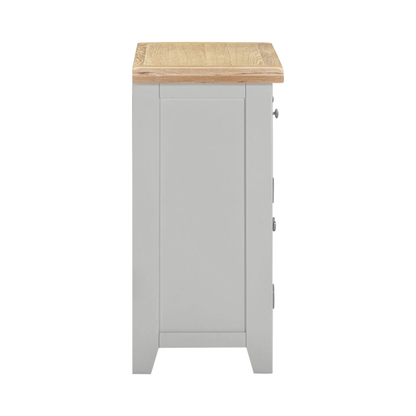 Windsor 2 Door 2 Drawer Sideboard – Pebble Grey/Oak