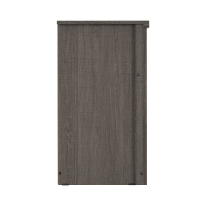 Lisbon 3 Drawer Chest – Black Wood Grain, Modern Storage Solution