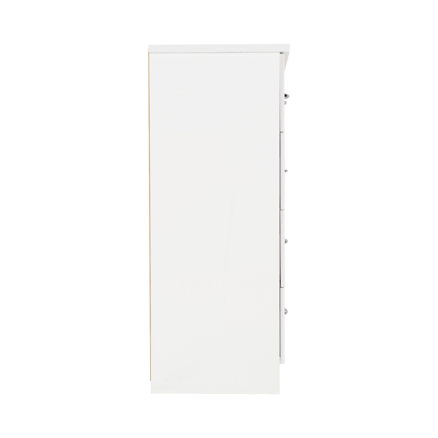 Nevada 3+2 Drawer Chest - White Gloss