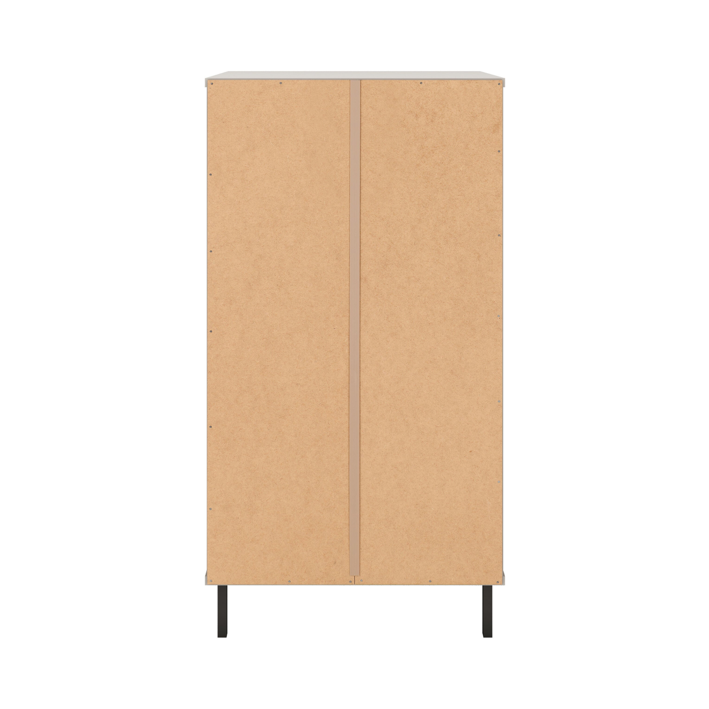 Madrid 5 Drawer Narrow Chest – Grey/White Gloss, Stylish Storage