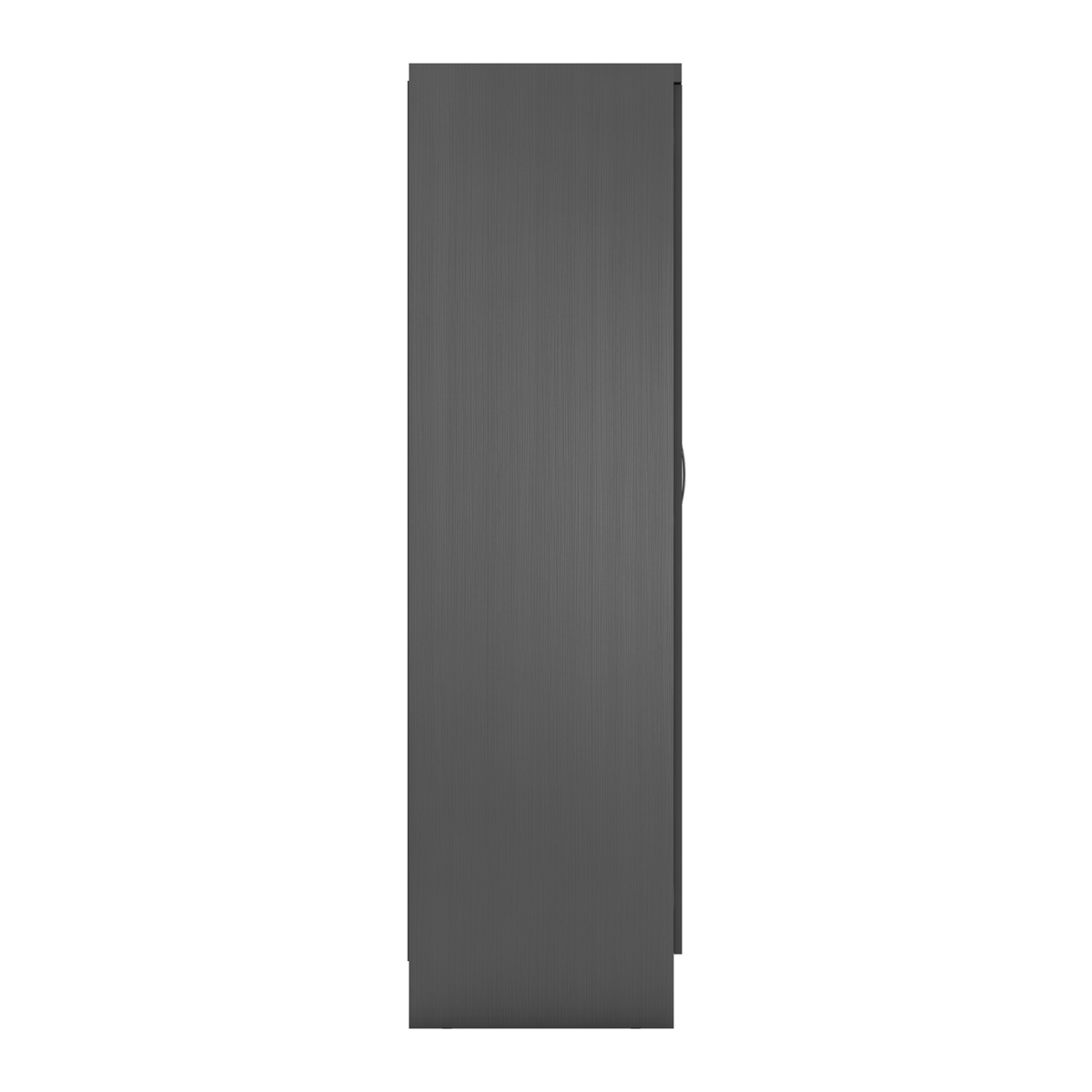 Nevada 6 Door 2 Drawer Wardrobe - 3D Effect Grey
