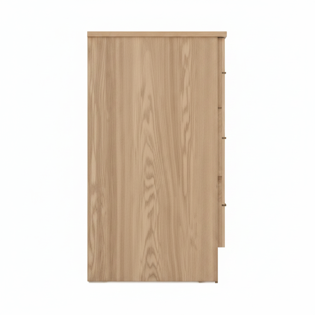 Tessa 6 Drawer Chest - Natural Oak Effect Storage