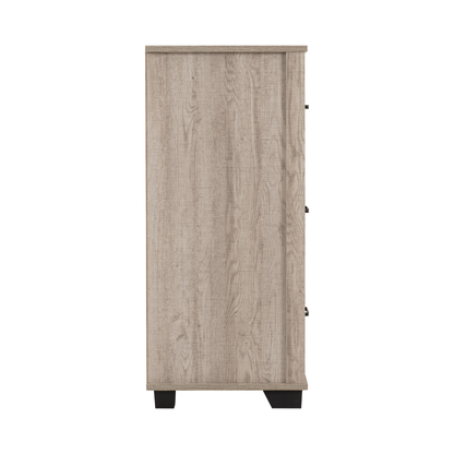 Oliver 6 Drawer Chest - Light Oak Effect