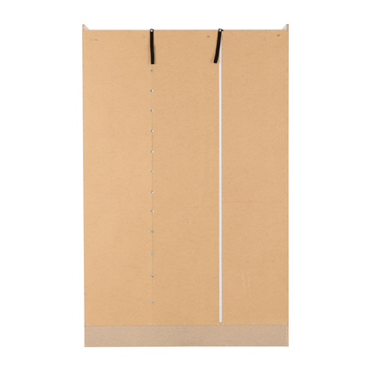 Nevada 3 Door 2 Drawer Wardrobe - White Gloss