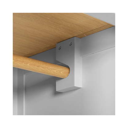 Windsor 3 Door 2 Drawer Wardrobe – Pebble Grey/Oak