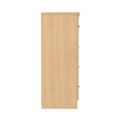 Nevada 3+2 Drawer Chest - Sonoma Oak Effect