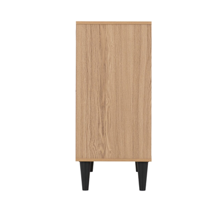 Tessa 2 Door 1 Drawer Sideboard – Natural Oak Effect