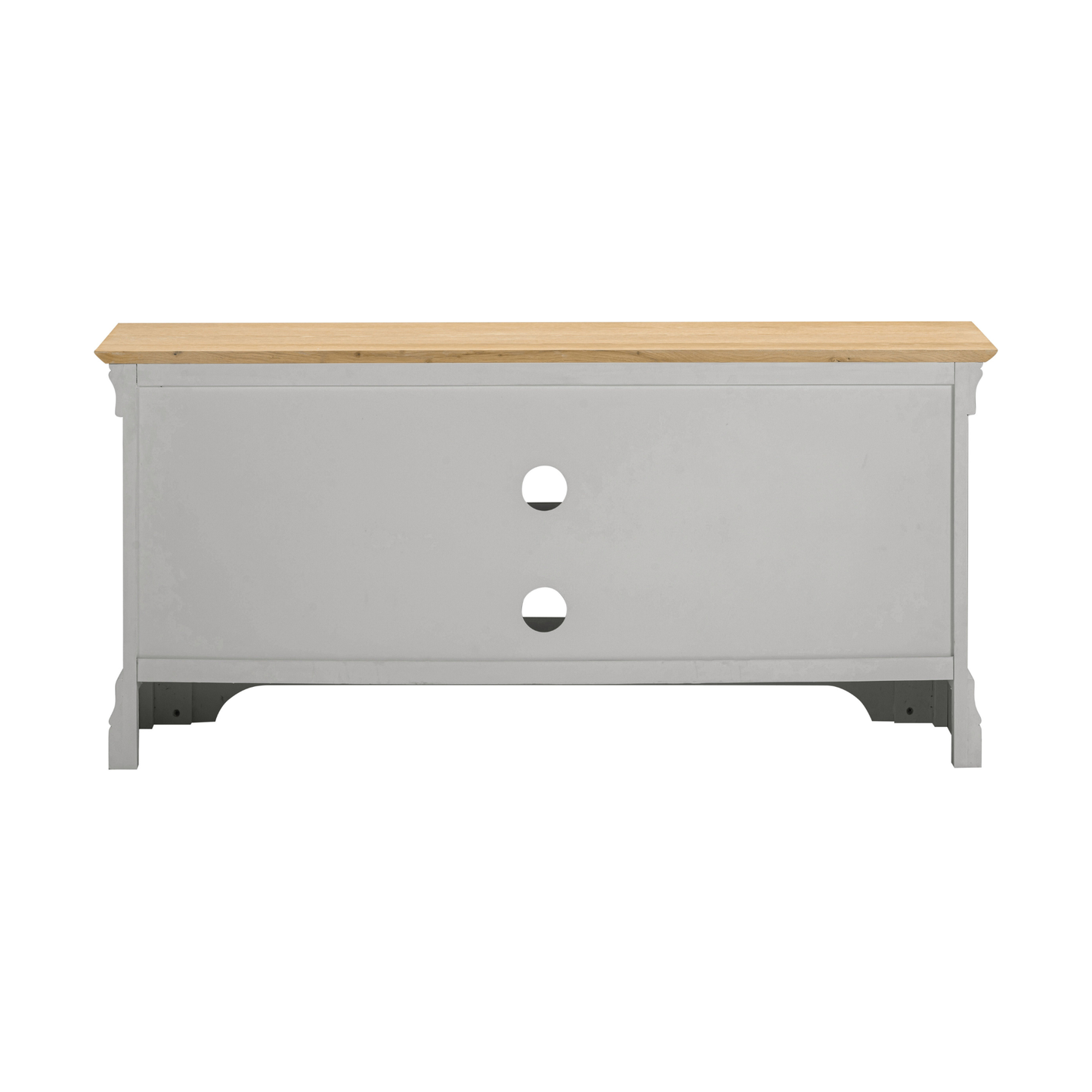 Bordeaux Small TV Stand - Pebble Grey Oak