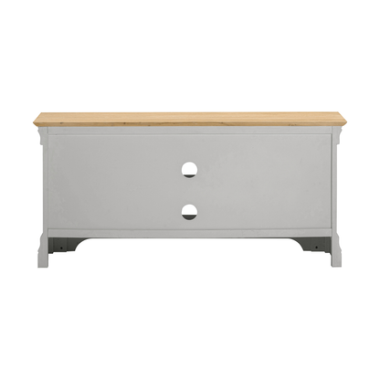Bordeaux Small TV Stand - Pebble Grey Oak