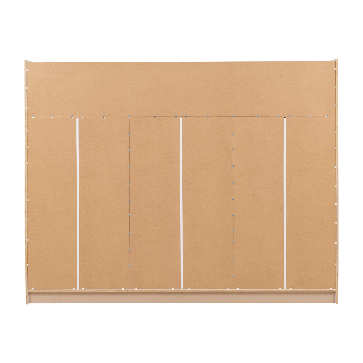 Nevada 3 Door Slider Wardrobe - White Gloss