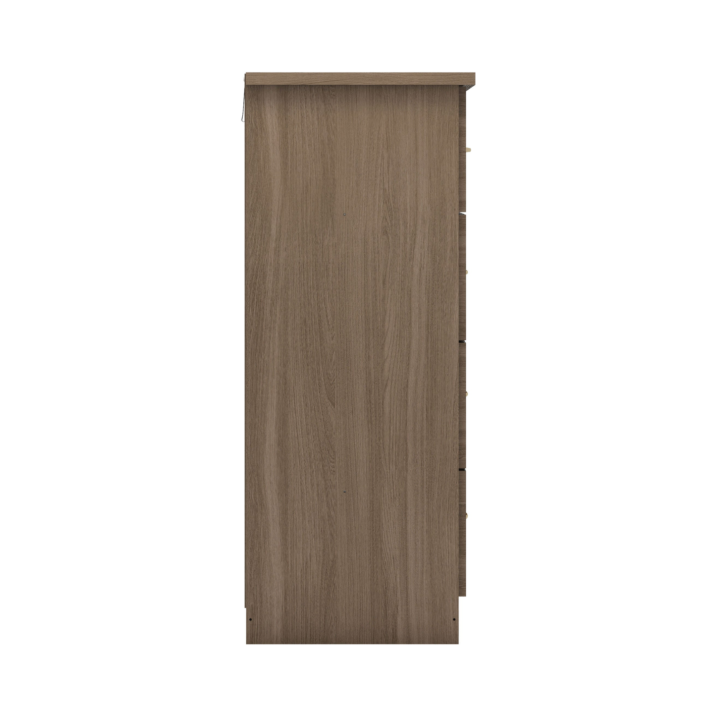 Nevada 3+2 Drawer Chest - Rustic Oak Effect