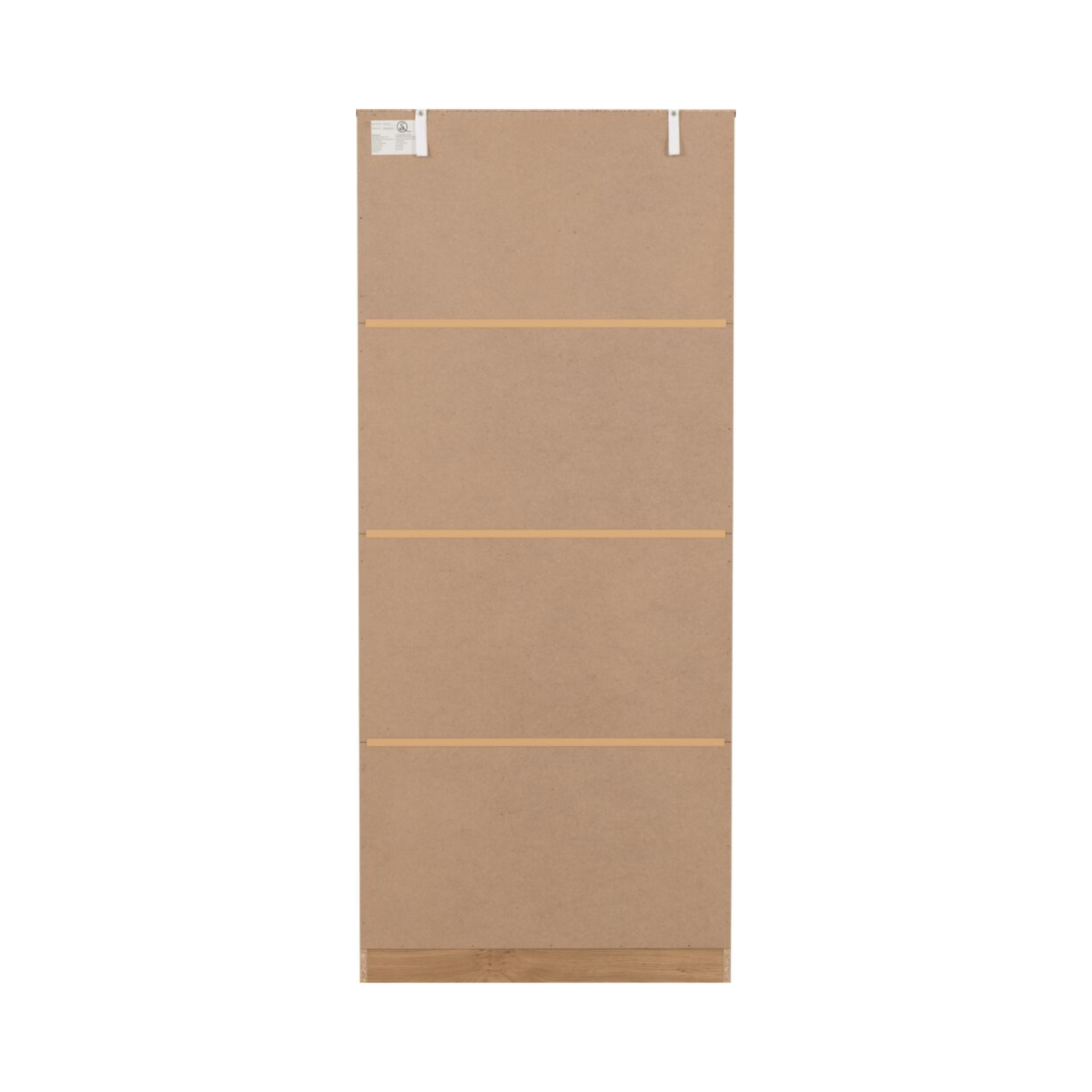 Dakota 2 Door Wardrobe – Oak Effect | Compact Hanging Storage