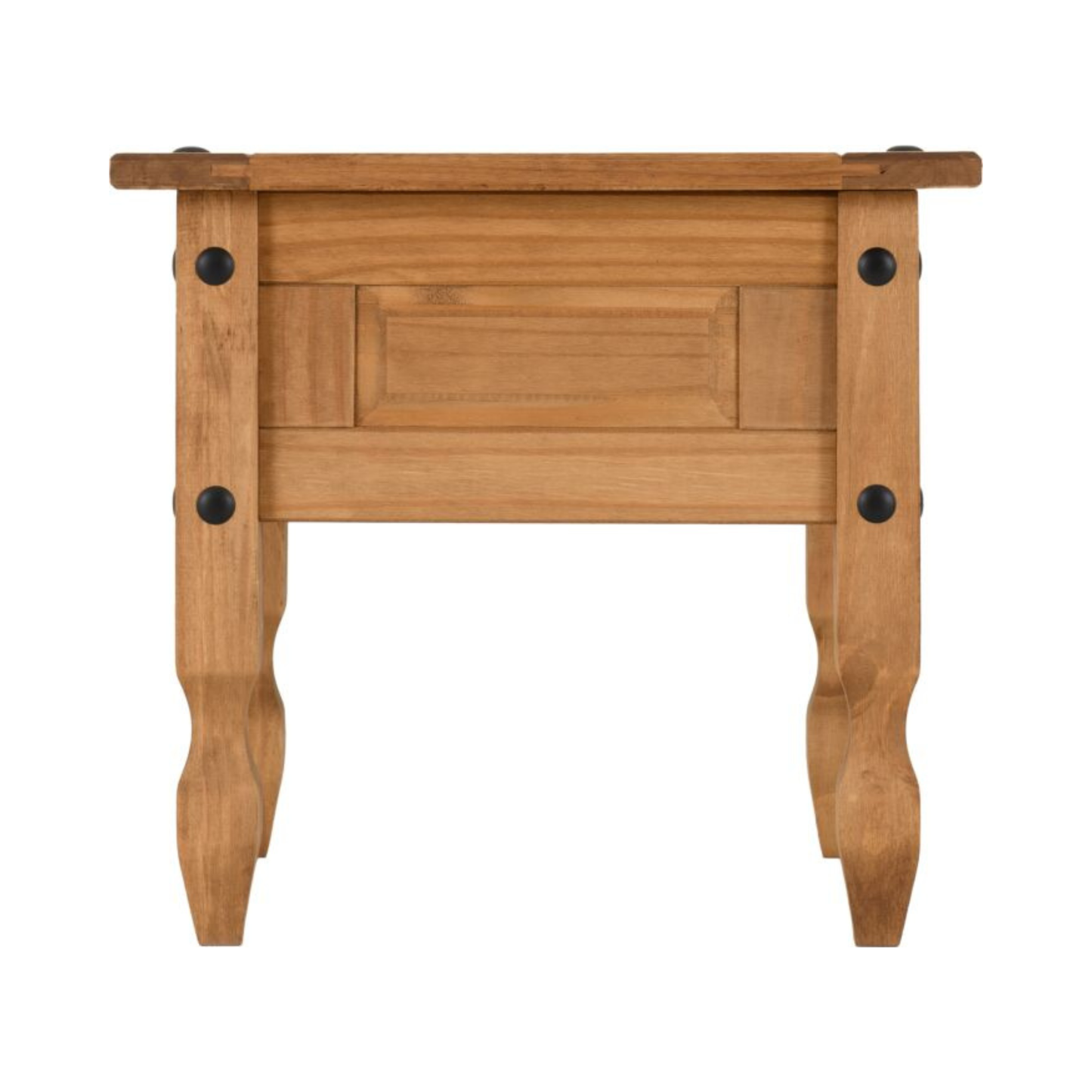 Corona 1 Drawer Lamp Table – Distressed Waxed Pine