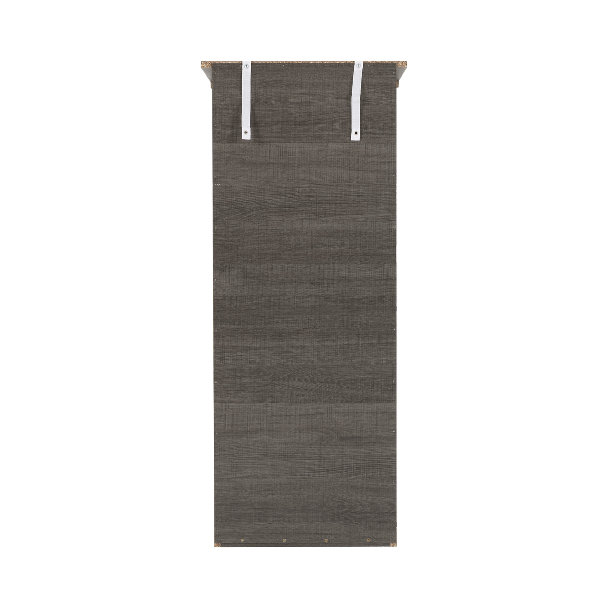 Lisbon 5 Drawer Narrow Chest – Black Wood Grain, Modern Storage