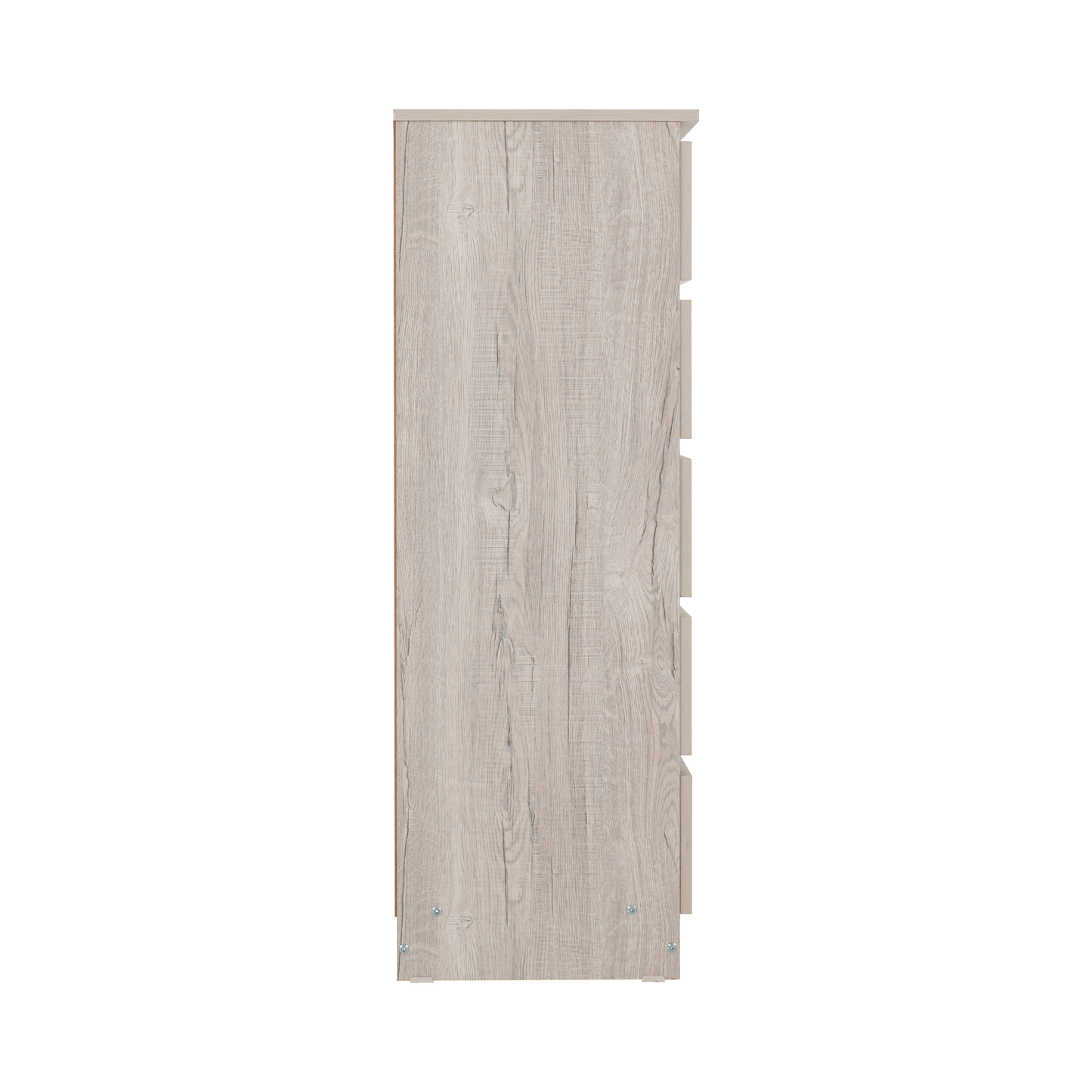 Malvern 5 Drawer Narrow Chest - Urban Snow