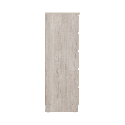 Malvern 5 Drawer Narrow Chest - Urban Snow
