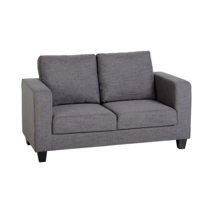 Tempo Two Seater Sofa - Grey Fabric