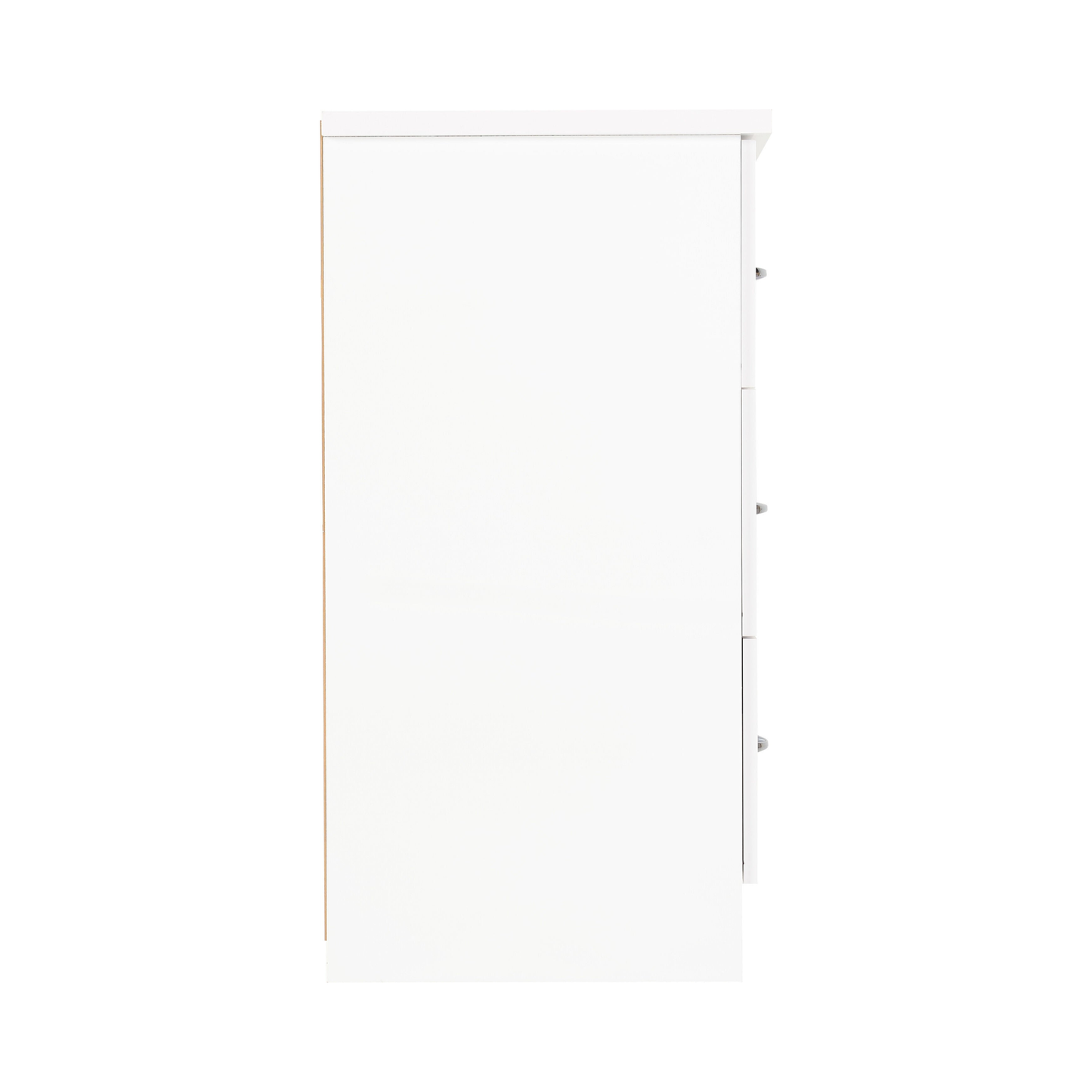 Nevada 6 Drawer Chest - White Gloss