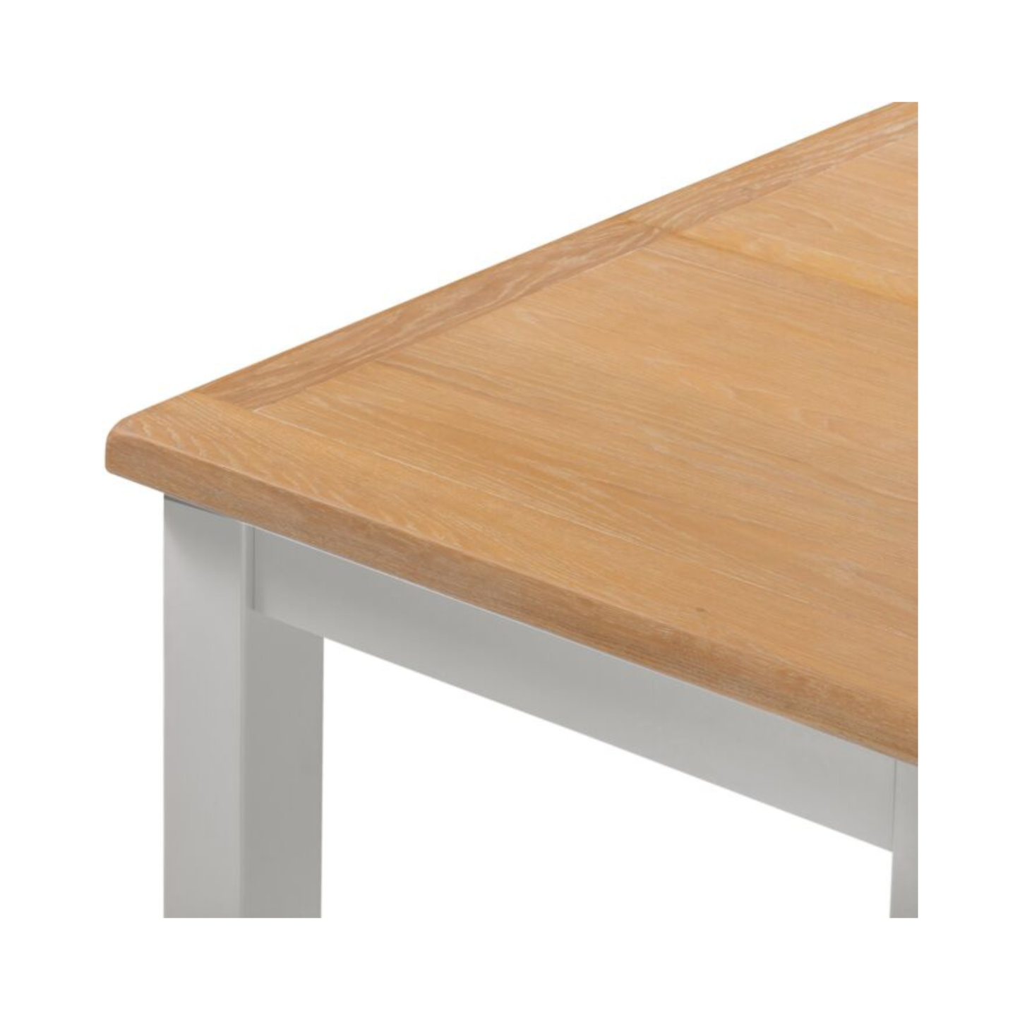 Windsor Extending Dining Table in Pebble Grey & Oak